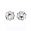Tarnish Resistant 201 Stainless Steel Bead Caps STAS-F040-21A-P-1