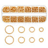 800Pcs 4 Styles 304 Stainless Steel Open Jump Rings STAS-ME0002-12-1