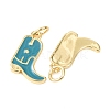 Rack Plated Brass Enamel Charms KK-Z039-01-2