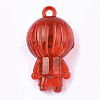 Transparent Acrylic Pendants TACR-S149-01-3
