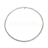 304 Stainless Steel Double Link Rolo Chains Necklace for Women NJEW-JN03892-05-1