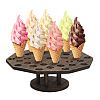 Polygon Wooden Display Stands ODIS-WH0030-100-7