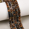 Natural Tiger Eye Beads Strands X-G-B107-B02-02-9