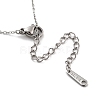 201 Stainless Steel Cable Chain Necklaces NJEW-L124-018P-3