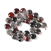 Natural African Bloodstone Beads Strands G-N342-12-3