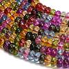 Dyed Imitation Gemstone Glass Beads Strands GL-Z001-03A-10-2