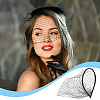 Polyester Rhinestone Claw Hair Hair Bands PHAR-WH0020-06A-5