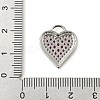 Brass Micro Pave Cubic Zirconia Pendants KK-I276-29P-04-3