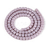 Opaque Solid Color Glass Beads Strands GLAA-N065-4x4mm-C06-2