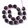 Natural Garnet Beads Strands G-R462-02-2