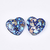 Assembled Synthetic Imperial Jasper and Natural Lapis Lazuli Pendants G-S329-069-2