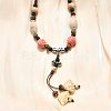 Ethnic Style Alloy & Porcelain Ceramic Beads Pendant Tassel Y Necklaces LS-NJEW-D308-03A-4