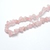 Natural Rose Quartz Beads Strands G-O049-B-36-3