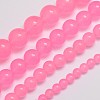 Natural & Dyed Malaysia Jade Bead Strands X-G-A146-6mm-A08-3