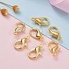 Zinc Alloy Lobster Claw Clasps LS-X-E106-G-6