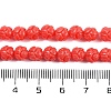 Synthetic Coral Carved Beads Strands CORA-C003-01C-4