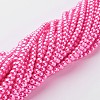Glass Pearl Beads Strands X-HY-4D-B54-3