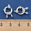 304 Stainless Steel Spring Ring Clasps STAS-G190-17S-C-3