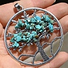 Synthetic Turquoise Pendants PW-WGAD641-05-1