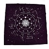 Square Polyester Zodiac Tarot Cloth AJEW-P131-01-1