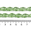 Transparent Glass Beads Strands EGLA-N013-T4mm-D13-4