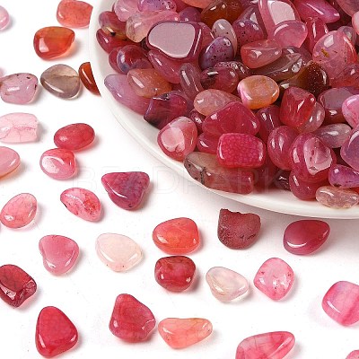 Dyed & Heated Natural Agate Beads X1-G-J402-04D-05-1