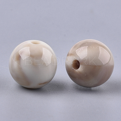 Acrylic Beads OACR-S029-060D-04-1
