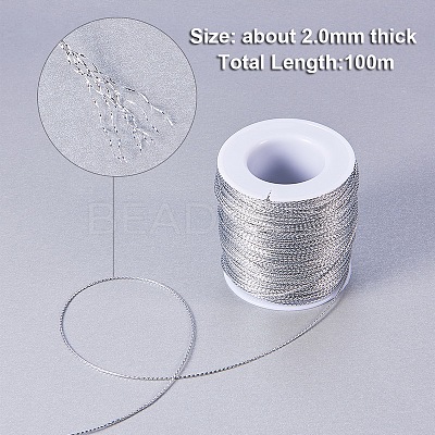 Metallic Cord MCOR-S002-2.0mm-02-1