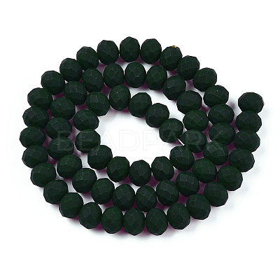 Glass Beads Strands EGLA-A034-P10mm-MD09-1