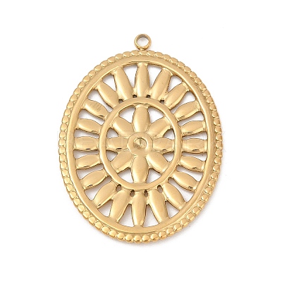 304 Stainless Steel Pendants STAS-C121-40G-1
