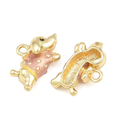 Alloy with Enamel Pendants AL-CBA1FD3-19G-02-1
