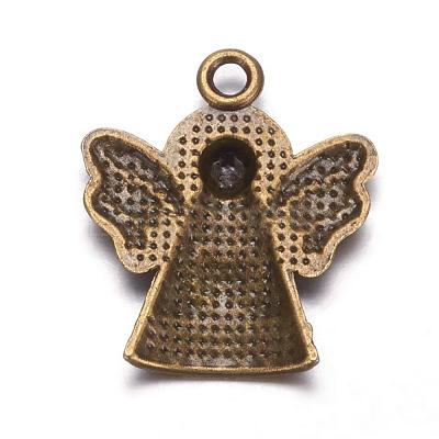 Tibetan Style Alloy Pendants TIBEB-A11978-AB-LF-1