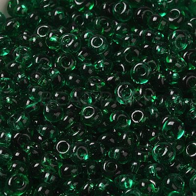 Transparent Colours Glass Seed Beads X1-SEED-P006-02A-09-1