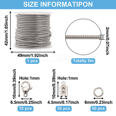 DIY Chain Necklaces Making Kits DIY-YS0001-32-1