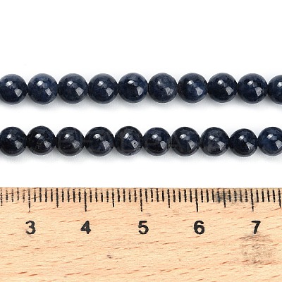 Natural Sapphire Beads Strands G-L631-A02-5-6mm-1