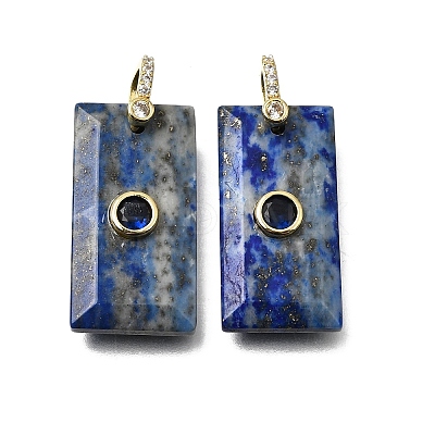 Natural Lapis Lazuli Pendants GG-CBA7610-05G-01-1