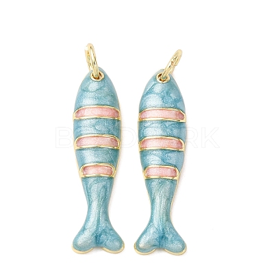 Brass Pendants X-KK-D019-29B-01G-1