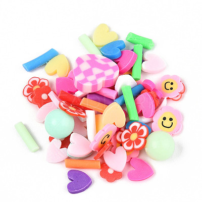 Handmade Polymer Clay Cabochons CLAY-N013-14-1