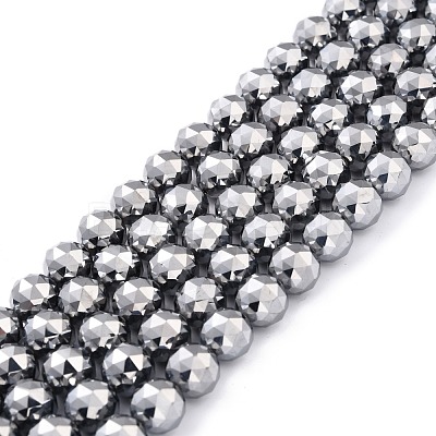 Terahertz Stone Beads Strands G-D461-13D-1