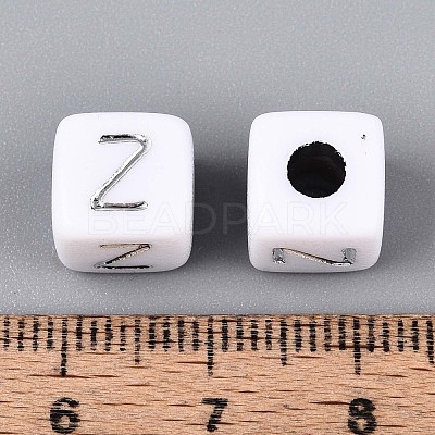 Opaque Acrylic Beads SACR-T035-03Z-1