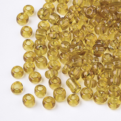 (Repacking Service Available) Glass Seed Beads SEED-C013-4mm-2C-1