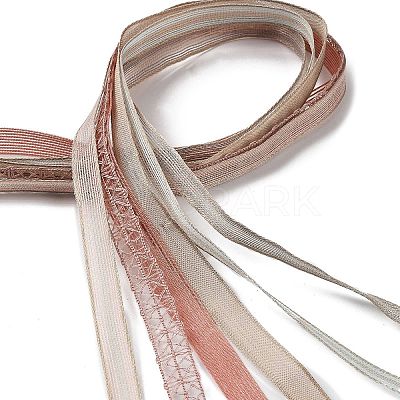 18 Yards 6 Styles Polyester Ribbon SRIB-C001-C02-1