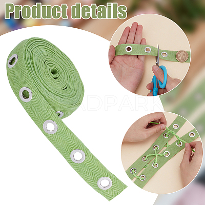 Cotton Herringbone Ribbons OCOR-WR0001-55B-1
