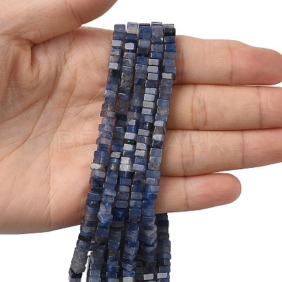 Natural Blue Aventurine Beads Strands G-A280-C08-01-1