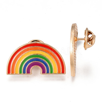 Alloy Enamel Brooches JEWB-N006-050-NR-1