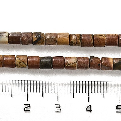 Natural Picasso Stone/Picasso Jasper Beads Strands G-F765-F02-01-1