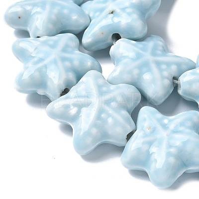 Ocean Series Handmade Porcelain Beads PORC-R002-05-09-1