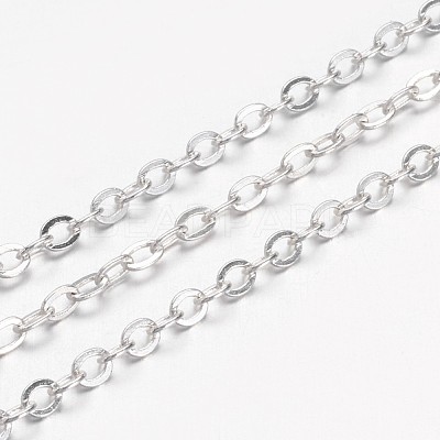 Brass Cable Chains X-CH030-S-1