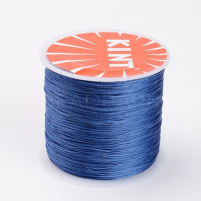 Round Waxed Polyester Cords YC-K002-0.6mm-15-1