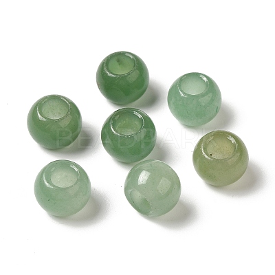 Natural Green Aventurine European Beads G-N342-03I-1